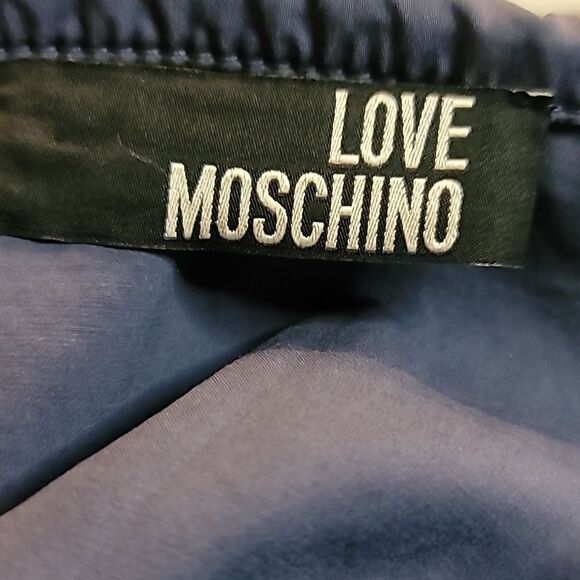 LOVE MOSCHINO Preloved Blue Dress Size 6 - Picture 9 of 13